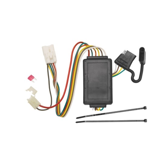 Trailer Hitch 7 Way RV Wiring Kit For 04-11 Mitsubishi Endeavor Plug Prong Pin Brake Control Ready