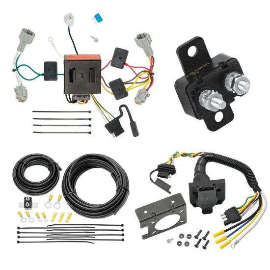 118547 85343 20506 7012A Tekonsha Trailer Hitch 7 Way RV Wiring Kit 11-17 Nissan Quest Plug Prong Pin Brake Control Ready 11 12 13 14 15 16 17 2011 2012 2013 2014 2015 2016 2017 Trailer Hitch 7 Way RV Wiring Kit For 11-17 Nissan Quest Plug Prong Pin Brake Control Ready