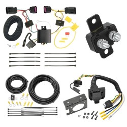 Trailer Hitch 7 Way RV Wiring Kit For 12-19 Buick Verano Plug Prong Pin Brake Control Ready Trailer Hitch 7 Way RV Wiring Kit For 12-19 Buick Verano Plug Prong Pin Brake Control Ready