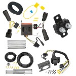 118566 85343 20506 7012A Tekonsha Trailer Hitch 7 Way RV Wiring Kit 13-16 Escape Plug Prong Pin Brake Control Ready 13 14 15 16 2013 2014 2015 2016 Trailer Hitch 7 Way RV Wiring Kit For 13-16 Ford Escape Plug Prong Pin Brake Control Ready