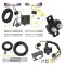 Trailer Hitch 7 Way RV Wiring Kit For 13-18 Hyundai Santa Fe Plug Prong Pin Brake Control Ready