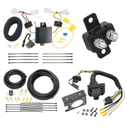 Trailer Hitch 7 Way RV Wiring Kit For 09-12 Infiniti FX35 09-13 FX50 2013 FX37 Plug Prong Pin Brake Control Ready Trailer Hitch 7 Way RV Wiring Kit For 09-12 Infiniti FX35 09-13 FX50 2013 FX37 Plug Prong Pin Brake Control Ready