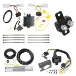 118610 85343 20506 7012A Tekonsha Trailer Hitch 7 Way RV Wiring Kit 12-17 Toyota Prius V Plug Prong Pin Brake Control Ready 12 13 14 15 16 17 2012 2013 2014 2015 2016 2017 Trailer Hitch 7 Way RV Wiring Kit For 12-17 Toyota Prius V Plug Prong Pin Brake Control Ready
