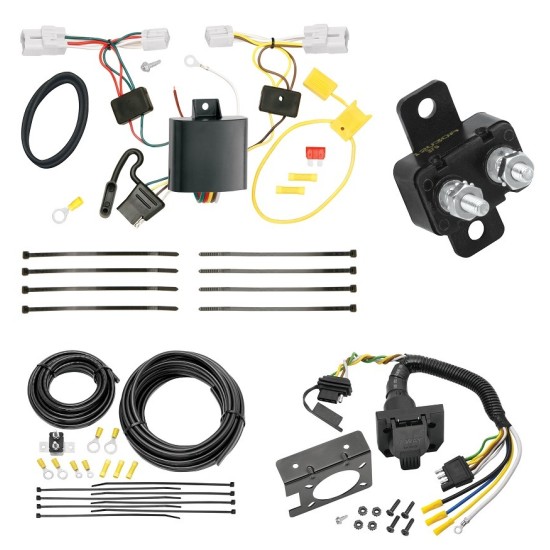 118610 85343 20506 7012A Tekonsha Trailer Hitch 7 Way RV Wiring Kit 12-17 Toyota Prius V Plug Prong Pin Brake Control Ready 12 13 14 15 16 17 2012 2013 2014 2015 2016 2017 Trailer Hitch 7 Way RV Wiring Kit For 12-17 Toyota Prius V Plug Prong Pin Brake Control Ready