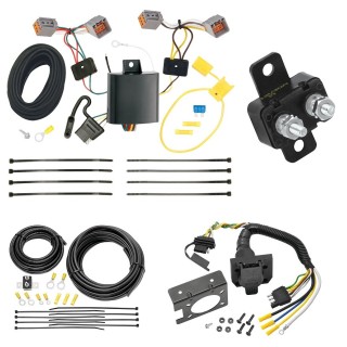 118613 85343 20506 7012A Tekonsha Trailer Hitch 7 Way RV Wiring Kit 14-22 Transit Connect Plug Prong Pin Brake Control Ready 14 15 16 17 18 19 20 21 22 2014 2015 2016 2017 2018 2019 2020 2021 2022 Trailer Hitch 7 Way RV Wiring Kit For 14-23 Ford Transit Connect Plug Prong Pin Brake Control Ready
