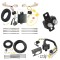 Trailer Hitch 7 Way RV Wiring Kit For 13-16 Scion FR-S 13-21 BRZ 17-24 Subaru Impreza 17-20 Toyota 86 Plug Prong Pin Brake Control Ready