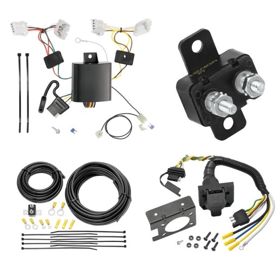 118653 85343 20506 7012A Tekonsha Trailer Hitch 7 Way RV Wiring Kit 09-14 Nissan Murano Plug Prong Pin Brake Control Ready 09 10 11 12 13 14 2009 2010 2011 2012 2013 2014 Trailer Hitch 7 Way RV Wiring Kit For 09-14 Nissan Murano Plug Prong Pin Brake Control Ready