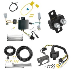 Trailer Hitch 7 Way RV Wiring Kit For 15-23 Dodge Challenger Plug Prong Pin Brake Control Ready Trailer Hitch 7 Way RV Wiring Kit For 15-23 Dodge Challenger Plug Prong Pin Brake Control Ready