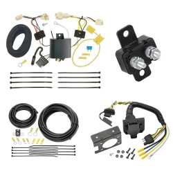 Trailer Hitch 7 Way RV Wiring Kit For 15-22 Toyota Yaris Hatchback Plug Prong Pin Brake Control Ready Trailer Hitch 7 Way RV Wiring Kit For 15-22 Toyota Yaris Hatchback Plug Prong Pin Brake Control Ready