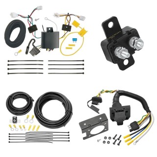 118673 85343 20506 7012A Tekonsha Trailer Hitch 7 Way RV Wiring Kit 16-22 Honda HR-V Plug Prong Pin Brake Control Ready 16 17 18 19 20 21 22 2016 2017 2018 2019 2020 2021 2022 Trailer Hitch 7 Way RV Wiring Kit For 16-22 Honda HR-V Plug Prong Pin Brake Control Ready