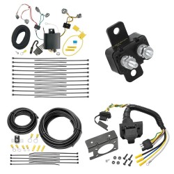 Trailer Hitch 7 Way RV Wiring Kit For 16-23 Toyota Tacoma Plug Prong Pin Brake Control Ready Trailer Hitch 7 Way RV Wiring Kit For 16-23 Toyota Tacoma Plug Prong Pin Brake Control Ready