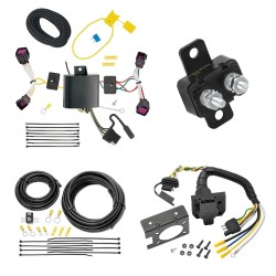 Trailer Hitch 7 Way RV Wiring Kit For 16-22 Chevy Spark Plug Prong Pin Brake Control Ready Trailer Hitch 7 Way RV Wiring Kit For 16-22 Chevy Spark Plug Prong Pin Brake Control Ready