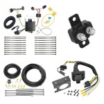 Trailer Hitch 7 Way RV Wiring Kit For 17-22 KIA Sportage Plug Prong Pin Brake Control Ready