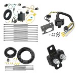 118712 85343 20506 7012A Tekonsha Trailer Hitch 7 Way RV Wiring Kit 17-20 Chrysler Pacifica Plug Prong Pin Brake Control Ready 17 18 19 20 2017 2018 2019 2020 Trailer Hitch 7 Way RV Wiring Kit For 17-20 Chrysler Pacifica Plug Prong Pin Brake Control Ready