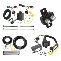 Trailer Hitch 7 Way RV Wiring Kit For 17-18 Ford Escape Plug Prong Pin Brake Control Ready Trailer Hitch 7 Way RV Wiring Kit For 17-18 Ford Escape Plug Prong Pin Brake Control Ready
