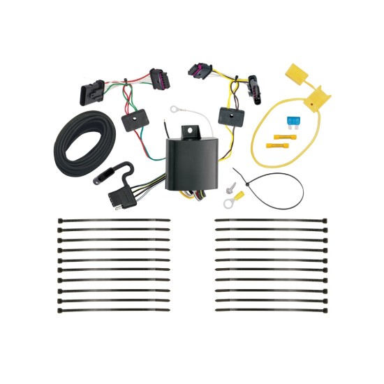 118717 2016 2017 2018 2019 16 17 18 19 BMW X1 Tekonsha Trailer Wiring Harness Trailer Wiring Harness Kit For 16-17 BMW X1 All Styles