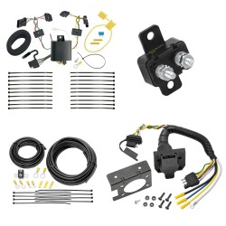 Trailer Hitch 7 Way RV Wiring Kit For 16-17 BMW X1 Plug Prong Pin Brake Control Ready Trailer Hitch 7 Way RV Wiring Kit For 16-17 BMW X1 Plug Prong Pin Brake Control Ready