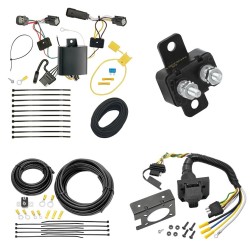 Trailer Hitch 7 Way RV Wiring Kit For 16-19 Chevy Volt Plug Prong Pin Brake Control Ready Trailer Hitch 7 Way RV Wiring Kit For 16-19 Chevy Volt Plug Prong Pin Brake Control Ready