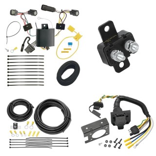 118726 85343 20506 7012A Tekonsha Trailer Hitch 7 Way RV Wiring Kit 16-19 Chevy Volt Plug Prong Pin Brake Control Ready 16 17 18 19 2016 2017 2018 2019 Trailer Hitch 7 Way RV Wiring Kit For 16-19 Chevy Volt Plug Prong Pin Brake Control Ready