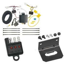 Trailer Wiring and Bracket w/ Light Tester For 19-24 Toyota Corolla Hatchback 17-18 Corolla iM 2016 Scion iM Plug & Play 4-Flat Harness Trailer Wiring and Bracket w/ Light Tester For 19-24 Toyota Corolla Hatchback 17-18 Corolla iM 2016 Scion iM Plug & Play 4-Flat Harness