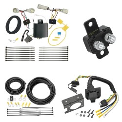 Trailer Hitch 7 Way RV Wiring Kit For 16-20 Cadillac CT6 Plug Prong Pin Brake Control Ready Trailer Hitch 7 Way RV Wiring Kit For 16-20 Cadillac CT6 Plug Prong Pin Brake Control Ready