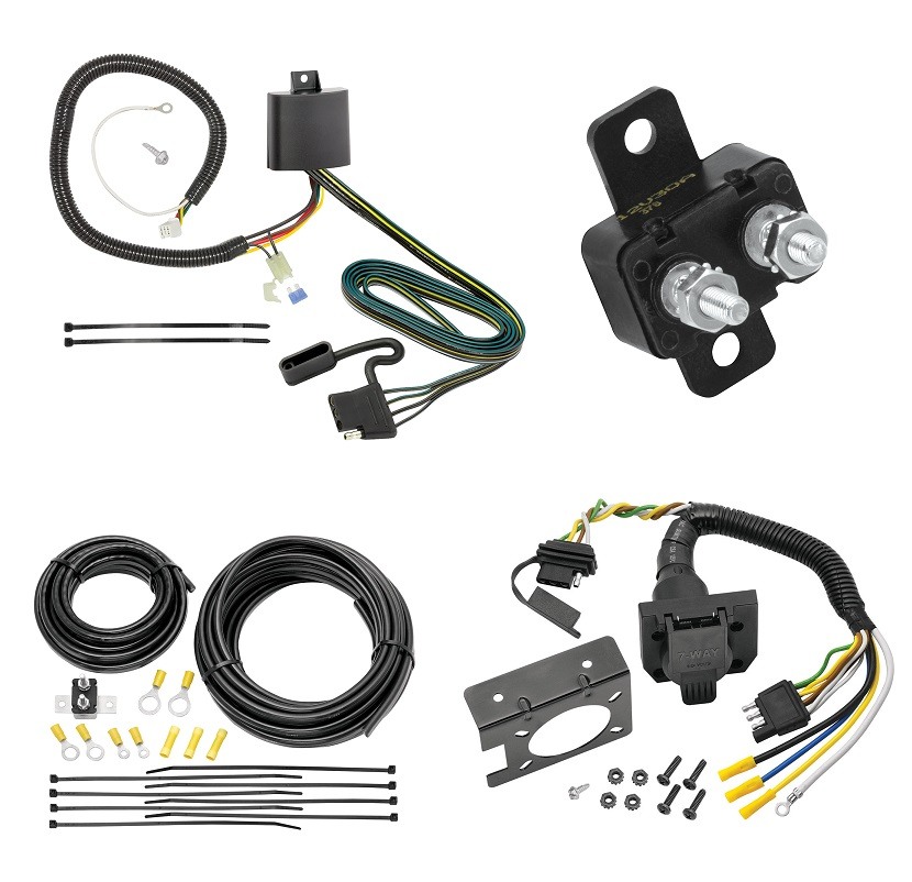 4ピントレーラー配線ハーネス 3対2電源コンバーター ホンダCR-V 07-11