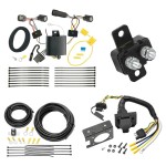118745 85343 20506 7012A Tekonsha Trailer Hitch 7 Way RV Wiring Kit 17-23 Buick Encore Plug Prong Pin Brake Control Ready 17 18 19 20 21 22 23 2017 2018 2019 2020 2021 2022 2023 Trailer Hitch 7 Way RV Wiring Kit For 17-23 Buick Encore Plug Prong Pin Brake Control Ready