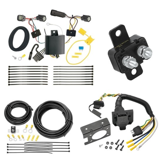 118745 85343 20506 7012A Tekonsha Trailer Hitch 7 Way RV Wiring Kit 17-23 Buick Encore Plug Prong Pin Brake Control Ready 17 18 19 20 21 22 23 2017 2018 2019 2020 2021 2022 2023 Trailer Hitch 7 Way RV Wiring Kit For 17-23 Buick Encore Plug Prong Pin Brake Control Ready