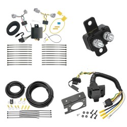 Trailer Hitch 7 Way RV Wiring Kit For 18-22 Toyota C-HR Plug Prong Pin Brake Control Ready Trailer Hitch 7 Way RV Wiring Kit For 18-22 Toyota C-HR Plug Prong Pin Brake Control Ready