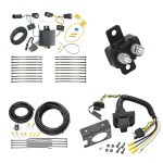 118759 85343 20506 7012A Tekonsha Trailer Hitch 7 Way RV Wiring Kit 18-22 Chevy Equinox Premier Plug Prong Pin Brake Control Ready 18 19 20 21 22 2018 20192020 2021 2022 Trailer Hitch 7 Way RV Wiring Kit For 18-22 Chevy Equinox Premier Plug Prong Pin Brake Control Ready