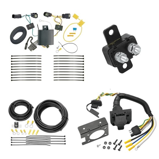118759 85343 20506 7012A Tekonsha Trailer Hitch 7 Way RV Wiring Kit 18-22 Chevy Equinox Premier Plug Prong Pin Brake Control Ready 18 19 20 21 22 2018 20192020 2021 2022 Trailer Hitch 7 Way RV Wiring Kit For 18-22 Chevy Equinox Premier Plug Prong Pin Brake Control Ready