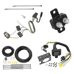 Trailer Hitch 7 Way RV Wiring Kit For 18-24 Buick Enclave 18-23 Chevy Traverse Plug Prong Pin Brake Control Ready Trailer Hitch 7 Way RV Wiring Kit For 18-24 Buick Enclave 18-23 Chevy Traverse Plug Prong Pin Brake Control Ready