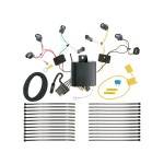 118767 85343 20506 7012A Tekonsha Trailer Hitch 7 Way RV Wiring Kit 14-20 Honda Fit Plug Prong Pin Brake Control Ready 14 15 16 17 18 19 20 2014 2015 2016 2017 2018 2019 2020 Trailer Hitch 7 Way RV Wiring Kit For 14-20 Honda Fit Plug Prong Pin Brake Control Ready