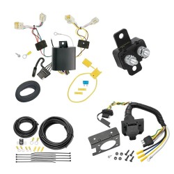 Trailer Hitch 7 Way RV Wiring Kit For 14-20 Volvo S60 Plug Prong Pin Brake Control Ready Trailer Hitch 7 Way RV Wiring Kit For 14-20 Volvo S60 Plug Prong Pin Brake Control Ready