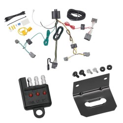 Trailer Wiring and Bracket and Light Tester For 08-16 Volvo XC70 4-Flat Harness Plug Play Trailer Wiring and Bracket and Light Tester For 08-16 Volvo XC70 4-Flat Harness Plug Play