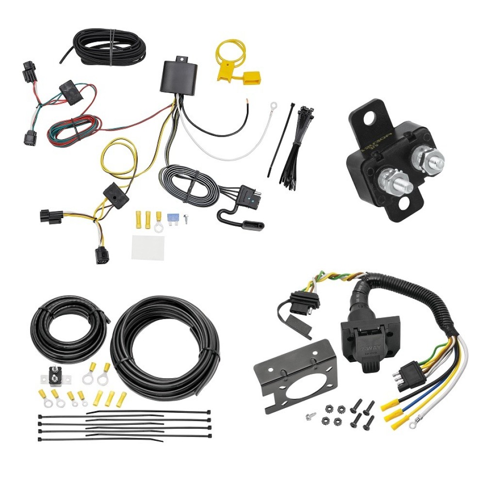 118776 85343 20506 7012A Tekonsha Trailer Hitch 7 Way RV Wiring Kit 18-22 Honda Accord Plug Prong Pin Brake Control Ready 18 19 20 21 22 2018 2019 2020 2021 2022 Trailer Hitch 7 Way RV Wiring Kit For 18-22 Honda Accord Plug Prong Pin Brake Control Ready