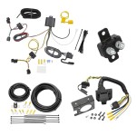 118776 85343 20506 7012A Tekonsha Trailer Hitch 7 Way RV Wiring Kit 18-22 Honda Accord Plug Prong Pin Brake Control Ready 18 19 20 21 22 2018 2019 2020 2021 2022 Trailer Hitch 7 Way RV Wiring Kit For 18-22 Honda Accord Plug Prong Pin Brake Control Ready