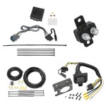 118778 85343 20506 7012A Tekonsha Trailer Hitch 7 Way RV Wiring Kit 17-23 Honda Ridgeline Plug Prong Pin Brake Control Ready 17 18 19 20 21 22 23 2017 2018 2019 2020 2021 2022 2023 Trailer Hitch 7 Way RV Wiring Kit For 17-24 Honda Ridgeline Plug Prong Pin Brake Control Ready