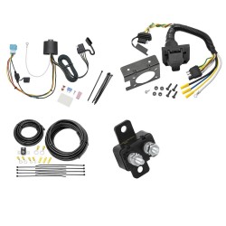 Trailer Hitch 7 Way RV Wiring Kit For 18-23 Honda Odyssey With Fuse Provisions Plug Prong Pin Brake Control Ready Trailer Hitch 7 Way RV Wiring Kit For 18-23 Honda Odyssey With Fuse Provisions Plug Prong Pin Brake Control Ready