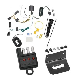 Trailer Wiring and Bracket w/ Light Tester For 18-20 Buick Regal Sportback TourX  Plug & Play 4-Flat Harness Trailer Wiring and Bracket w/ Light Tester For 18-20 Buick Regal Sportback TourX  Plug & Play 4-Flat Harness