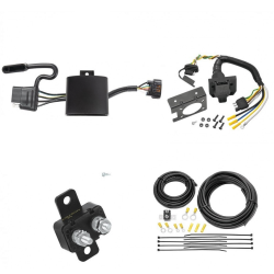 Trailer Hitch 7 Way RV Wiring Kit For 20-22 KIA Telluride 22-24 Carnival 20-23 Hyundai Palisade 22-24 Tucson 19-23 Santa Fe Except XL Models Plug Prong Pin Brake Control Ready