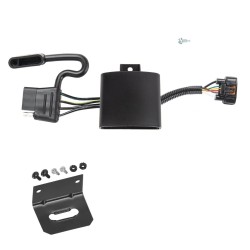 Trailer Wiring and Bracket For 20-22 KIA Telluride 22-24 Carnival 20-23 Hyundai Palisade 22-24 Tucson 19-23 Santa Fe Except XL Models Plug & Play 4-Flat Harness  Trailer Wiring and Bracket For 20-22 KIA Telluride 22-24 Carnival 20-23 Hyundai Palisade 22-24 Tucson 19-23 Santa Fe Except XL Models Plug & Play 4-Flat Harness
