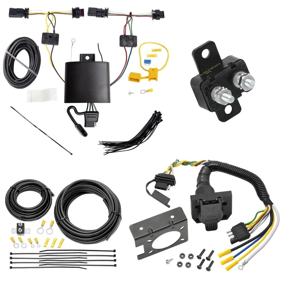 118789 85343 20506 7012A Tekonsha Trailer Hitch 7 Way RV Wiring Kit 18-23 BMW X2 Plug Prong Pin Brake Control Ready 18 19 20 21 22 23 2018 2019 2020 2021 2022 2023 Trailer Hitch 7 Way RV Wiring Kit For 18-23 BMW X2 Plug Prong Pin Brake Control Ready