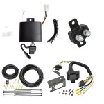 118790 85343 20506 7012A Tekonsha Trailer Hitch 7 Way RV Wiring Kit 19-22 Subaru Ascent Plug Prong Pin Brake Control Ready 19 20 21 22 2019 2020 2021 2022 Trailer Hitch 7 Way RV Wiring Kit For 19-24 Subaru Ascent Plug Prong Pin Brake Control Ready
