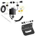 Plug and Play T-One Wiring Harness Connector 4-Flat Mounting Bracket Installation Instructions 118791 118144 Tekonsha Trailer Wiring and Bracket 19-22 Volkswagen Jetta Plug Play 4-Flat Harness 19 20 21 22 2019 2020 2021 2022 Trailer Wiring and Bracket For 19-22 Volkswagen Jetta Plug & Play 4-Flat Harness