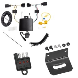 Trailer Wiring and Bracket w/ Light Tester For 19-22 Volkswagen Jetta Plug & Play 4-Flat Harness Trailer Wiring and Bracket w/ Light Tester For 19-22 Volkswagen Jetta Plug & Play 4-Flat Harness