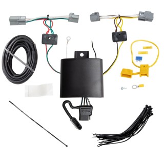118792 85343 20506 7012A Tekonsha Trailer Hitch 7 Way RV Wiring Kit 19-23 Volvo XC40 Plug Prong Pin Brake Control Ready 19 20 21 22 23 2019 2020 2021 2022 2023 Trailer Hitch 7 Way RV Wiring Kit For 19-23 Volvo XC40 Plug Prong Pin Brake Control Ready