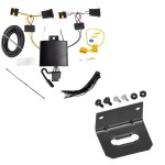 Plug and Play T-One Wiring Harness Connector 4-Flat Mounting Bracket Installation Instructions 118796 118144 Tekonsha Trailer Wiring and Bracket 19-22 Infiniti QX50 Plug Play 4-Flat Harness 19 20 21 22 2019 2020 2021 2022 Trailer Wiring and Bracket For 19-24 Infiniti QX50 Plug & Play 4-Flat Harness