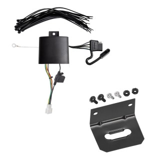  Trailer Wiring and Bracket For 19-24 Acura RDX With +12V Power Provision Plug & Play 4-Flat Harness