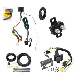 Trailer Hitch 7 Way RV Wiring Kit For 19-24 Acura RDX without +12V Power Provision Plug Prong Pin Brake Control Ready